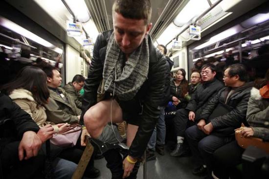 No Pants Subway Ride 2