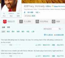 CBA Suspends Tracy McGrady For Calling Referees “3 Blind Mice”; Qingdao-Bayi Refs Suspended 20 Combined Games