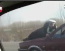 Female Driver, Refusing To Step Out Of Vehicle, Takes Officer On A 5-Kilometer Ride On Her Car Hood