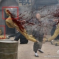 Finish Him! Japanese Soldier Cleaved Twain