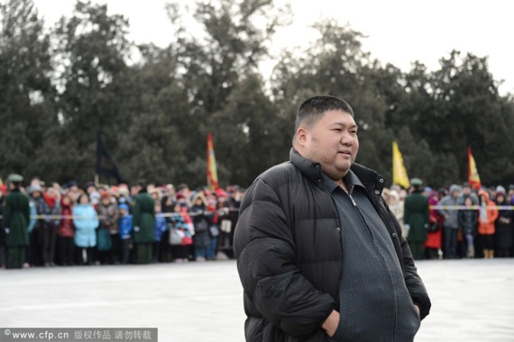 Mao Xinyu at Temple of Heaven