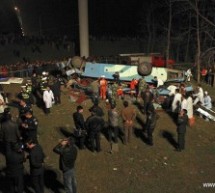 Bus Drives Off Bridge On The Yangtze River, Killing At Least 14