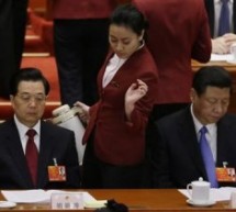 Hu Jintao Might Be Masturbating Under The Desk In This Photo