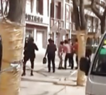 Suspected Mistress In Lanzhou Stripped And Beaten In Public