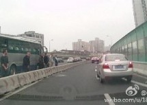 Six Laowai Take A Leak Next To Parked Bus On Shanghai Overpass [UPDATE]