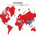 Country Breakdown Of Social Network Traffic Shows Not Many Countries Besides China Blocks YouTube, Facebook, And Twitter