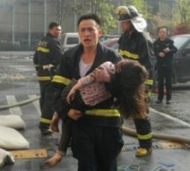 Dramatic Video Shows People Jumping Out Of Windows To Escape Deadly Fire In Central China