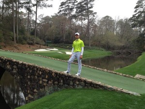 Guan Tianlang at the Masters