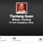 Guan Tianlang's Twitter