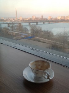 Third-wave coffeeshop in Pyongyang, North Korea