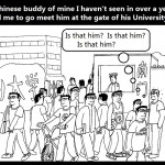 Laowai Comics: Out Of A Crowd