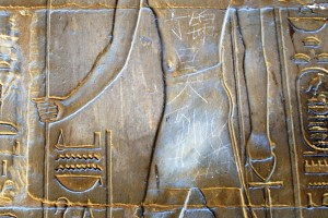 Ancient Luxor Temple defaced by Chinese tourist vandal