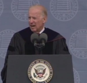 Biden at UPenn commencement