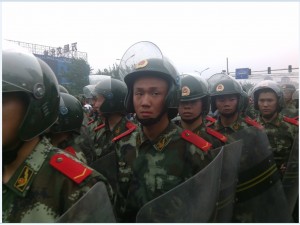 Jingwen Shopping Mall protest in Beijing 7