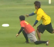 Ultimate Frisbee As Reported On China Central Television