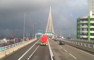 A Drive in Hong Kong