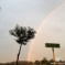 Beijing Was Blessed With Quite The Rainbow Yesterday Evening