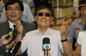 Chen Guangcheng in Taiwan