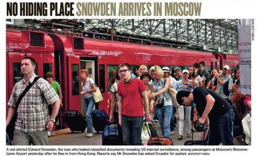 Edward Snowden in The Independent 2