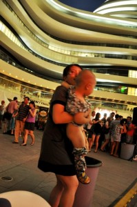 Galaxy Soho peeing baby 2