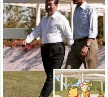 Here’s Xi Jinping And Barack Obama As Winnie The Pooh And Tigger