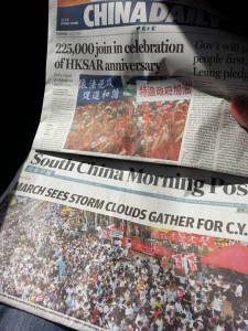 China Daily vs SCMP