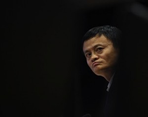 Jack Ma in the shadows