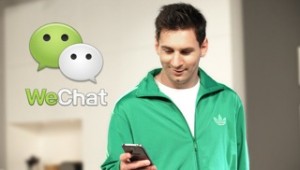 Messi endorses WeChat