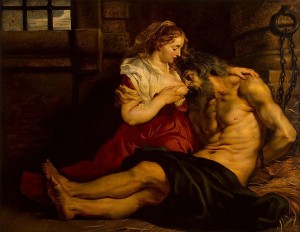 Roman Charity by Pieter Pauwel Reubens