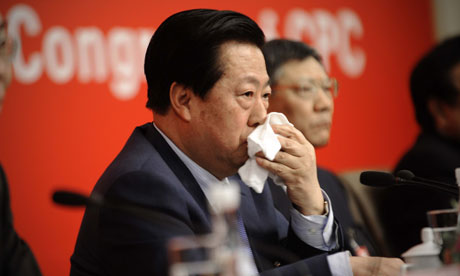 Zhou Shengxian : Chinese minister for the environment