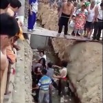Street Fight Spills Into The Gutters, Where It Continues