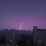 Lightning in Beijing