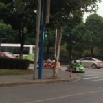 Bumper Cars On The Streets Of Shanghai. Why?