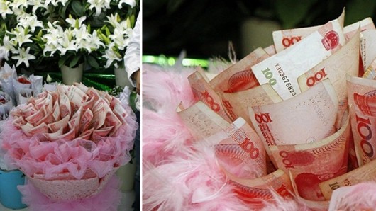Cash money bouquet