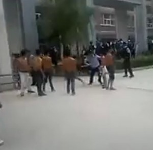 Foxconn brawl