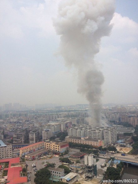 Guangzhou storehouse explosion 1
