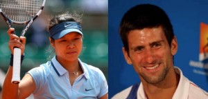 Li Na vs. Novak Djokovic