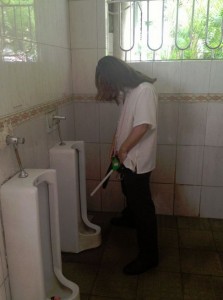 Pee straight funnel in Shenzhen