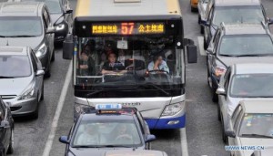 Traffic on World Car Free Day 2