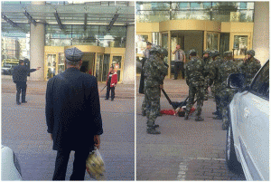 Watermelon shooting in Xinjiang