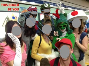 Halloween Subway Line 2 party