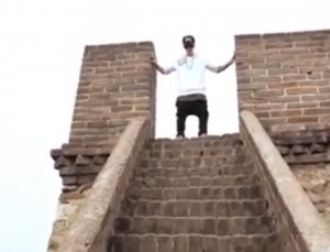 Justin Bieber's Great Wall video