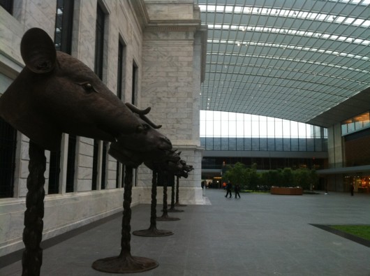 Ai Weiwei's Zodiac Heads at Cleveland Art Museum