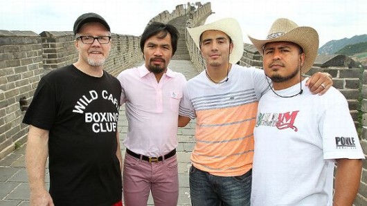 Manny Pacquiao in China
