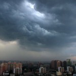 Beijing cloudy skies