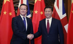 David Cameron in Beijing