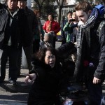 Motorcycle accident in Beijing