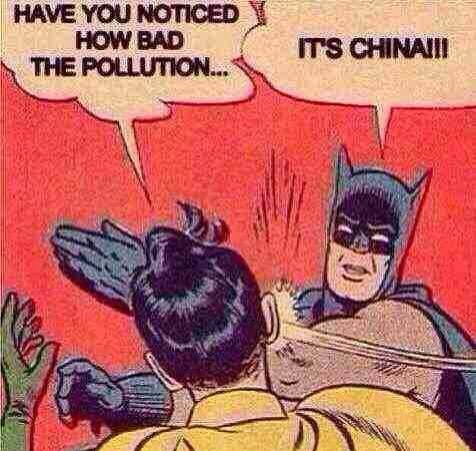 Pollution it's China