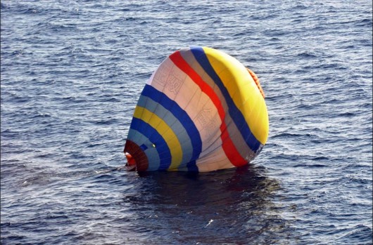 Crashed balloon Diaoyu
