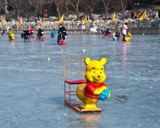 The Carnival Ice Wonderland of Beijing's Beihai Lake
